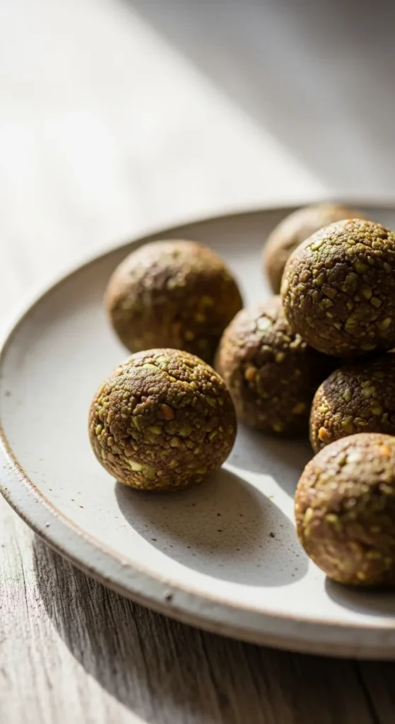 Minty Chocolate Energy Bites