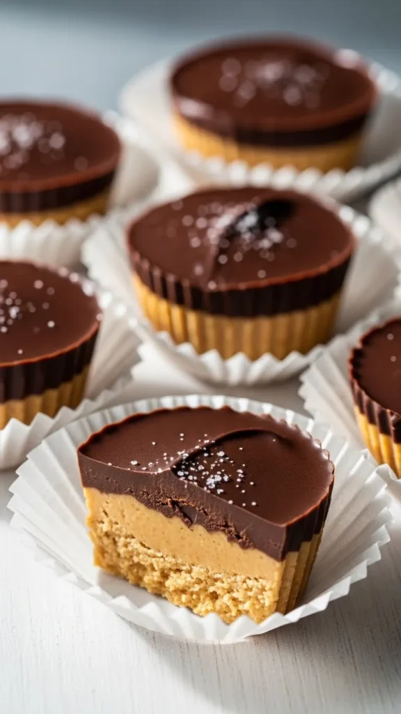 No-Bake Chocolate Peanut Butter Cups