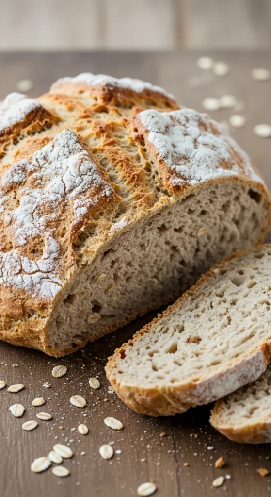Oat Flour Soda Bread