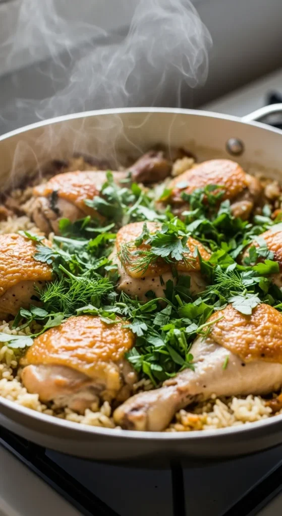 One-Pot Chicken and Rice