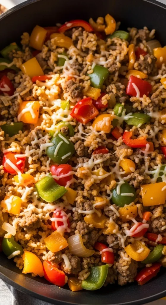 One-Pot Stuffed Pepper Skillet
