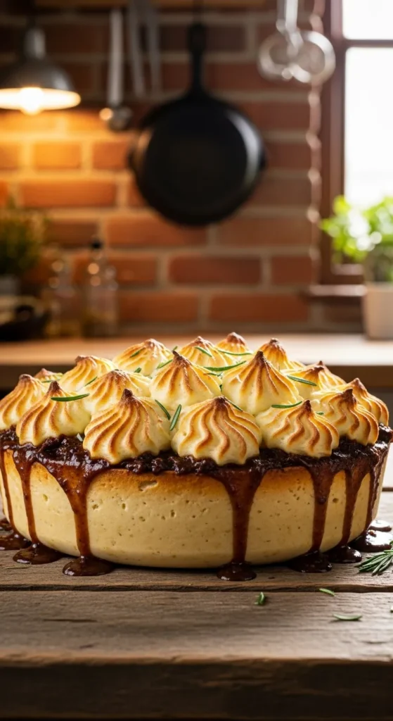 Onion Gravy Shepherd’s Pie