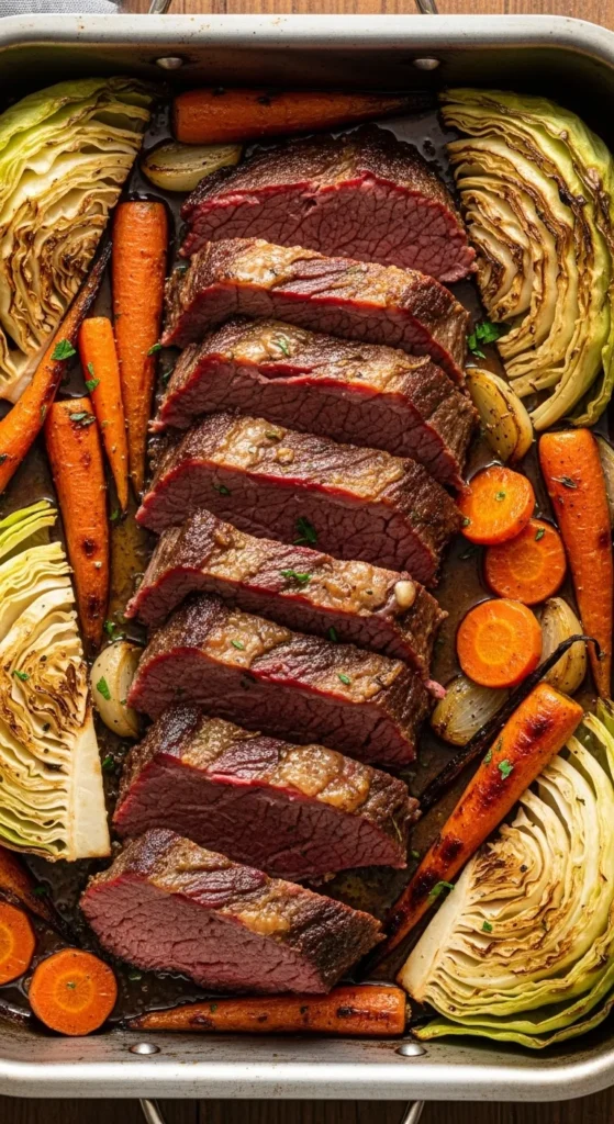 Oven-Baked Corned Beef with Vegetables