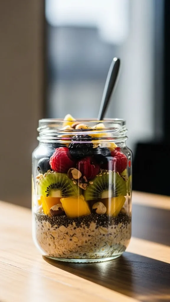 Overnight Oats with Fruit