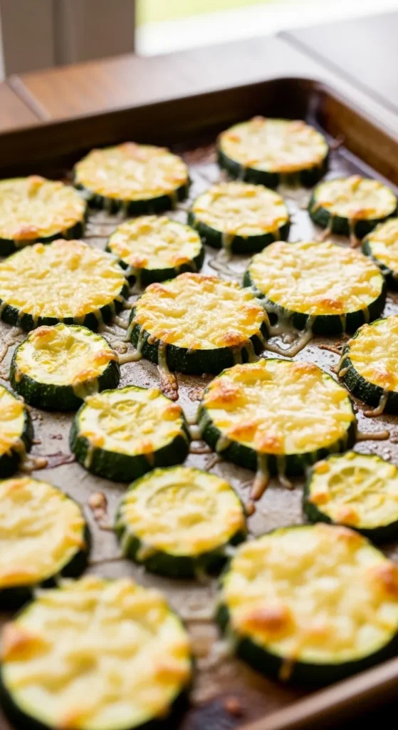 Parmesan Roasted Zucchini