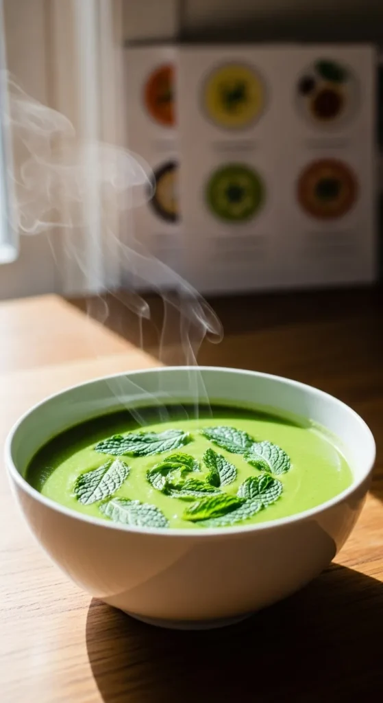 Pea Mint Gentle Soup