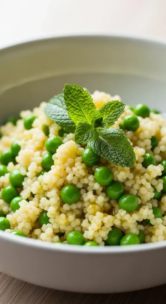 Pea and Mint Couscous