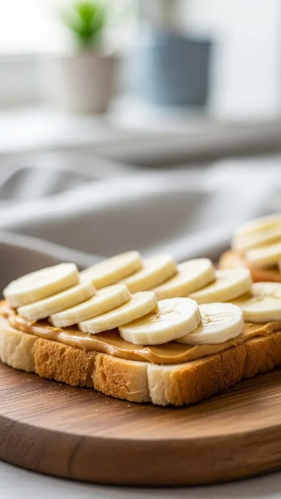 Peanut Butter Banana Toast