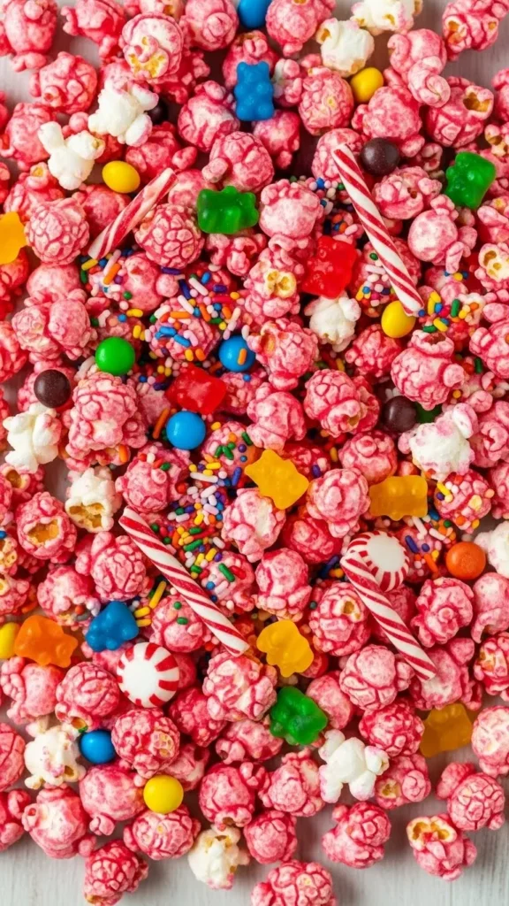 Pink Valentine Popcorn