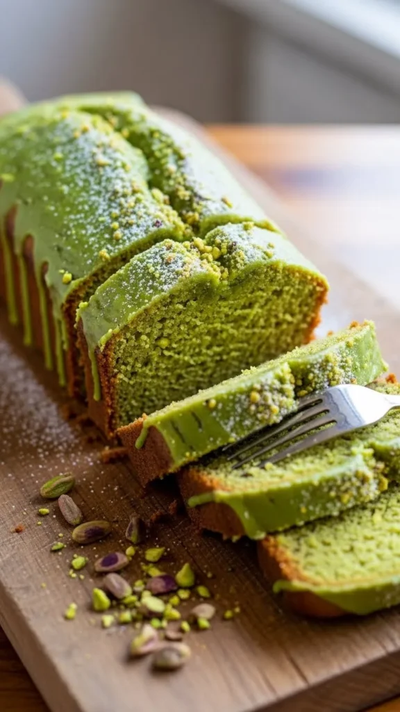 Pistachio Loaf Cake