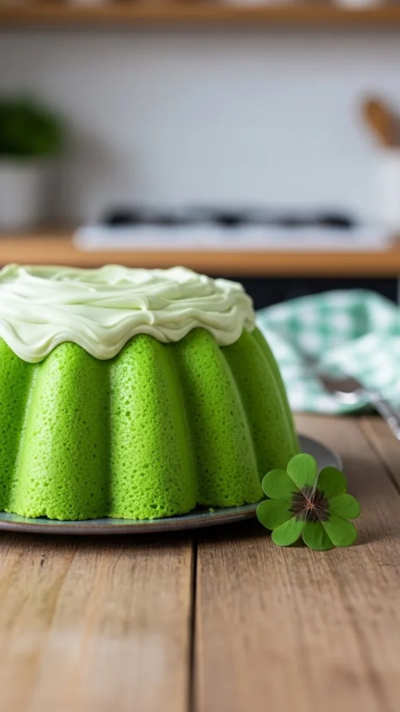 Pistachio Pudding Cake