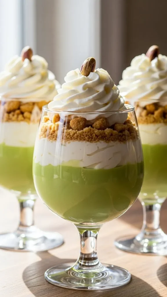 Pistachio Pudding Parfaits