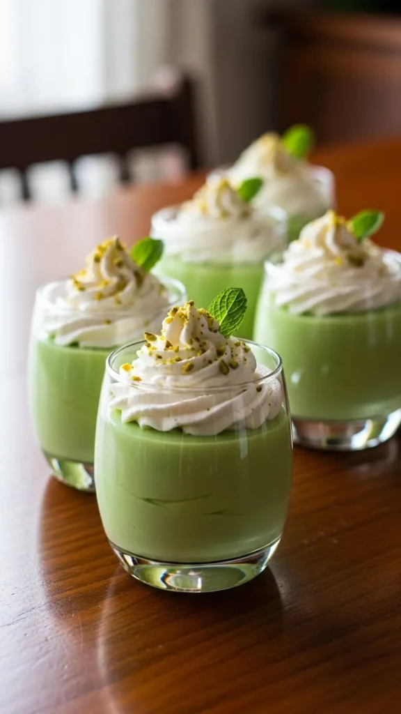 Pistachio Pudding Parfaits