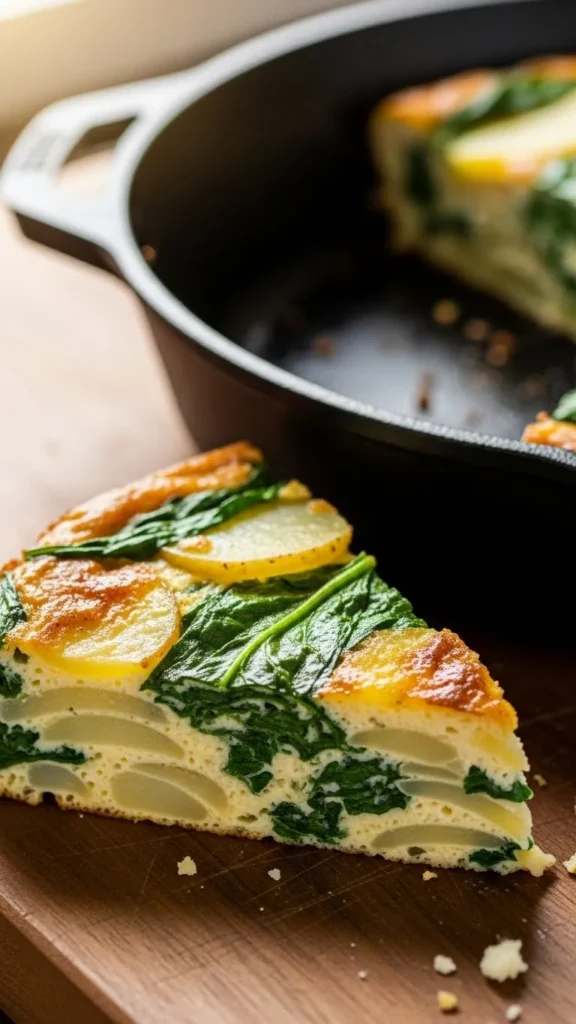 Potato & Spinach Frittata