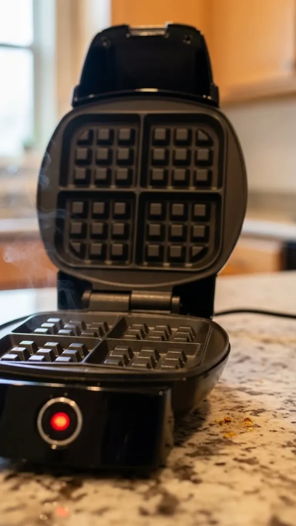 Preheat the Waffle Maker (Seriously)