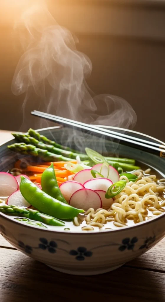Quick Veggie Ramen Upgrade