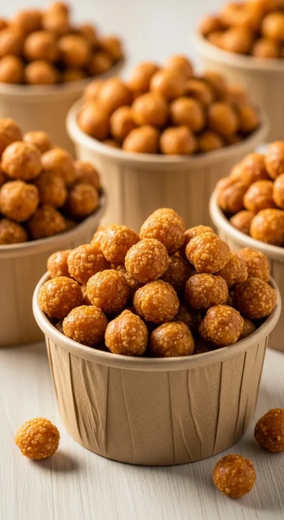 Roasted Chickpea Snack Cups