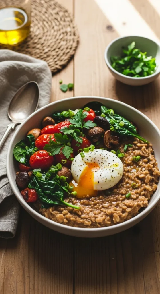 Savory Oat Bowl