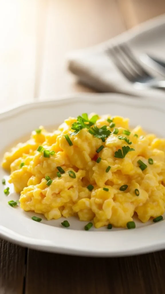 Scrambled Eggs with Herbs