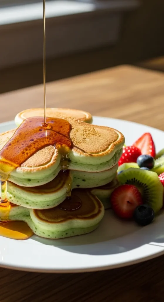 Shamrock Pancakes