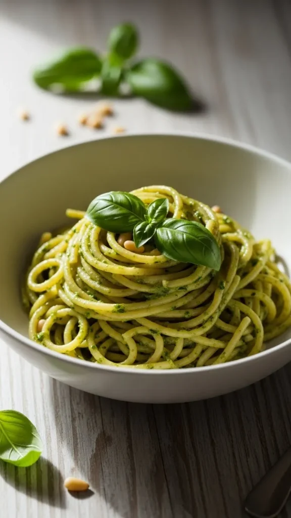 Shamrock Pesto Pasta