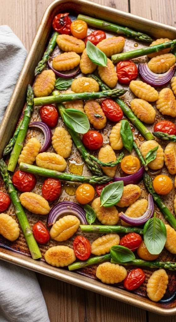 Sheet-Pan Gnocchi with Vegetables