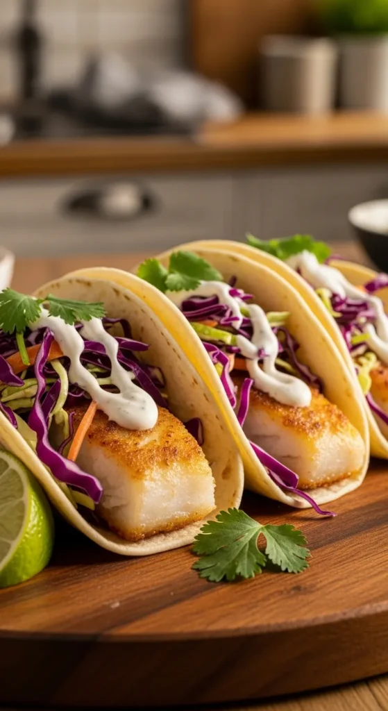 Simple Baked Fish Tacos