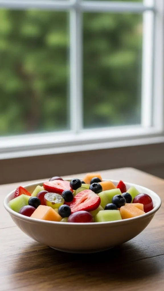 Simple Fruit Salad Bowl