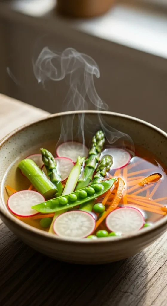 Simple Spring Broth Bowl