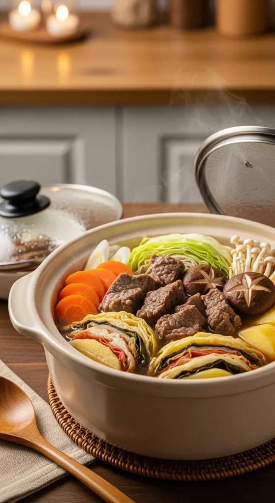 Slow Cooker Beef and Vegetable Hotpot