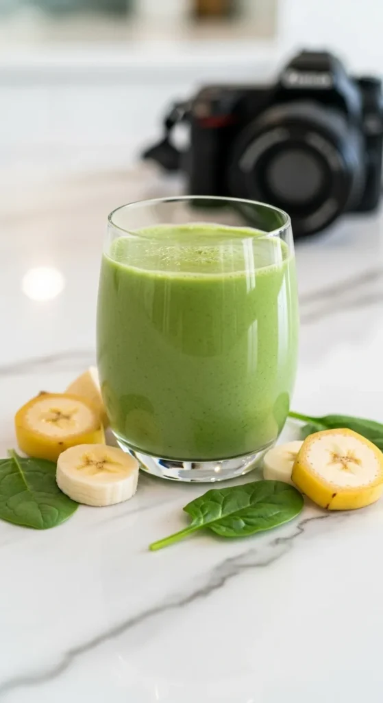 Spinach Banana Smoothies