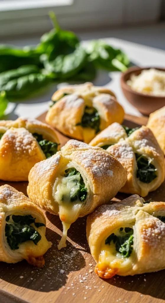 Spinach and Cheese Puffs