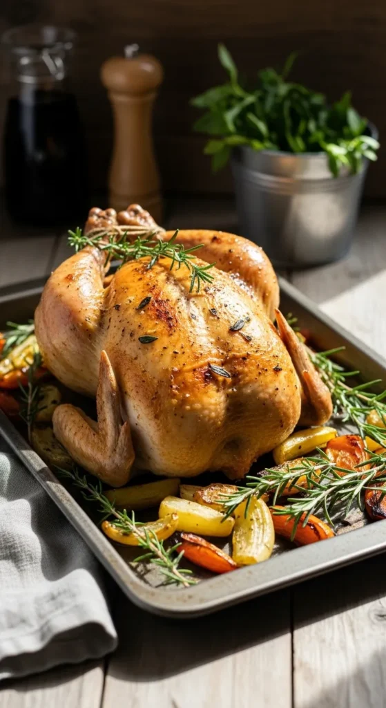 Spring Herb Roasted Chicken