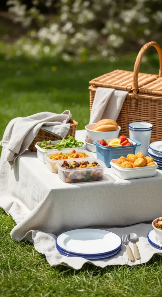 Spring Picnic Food