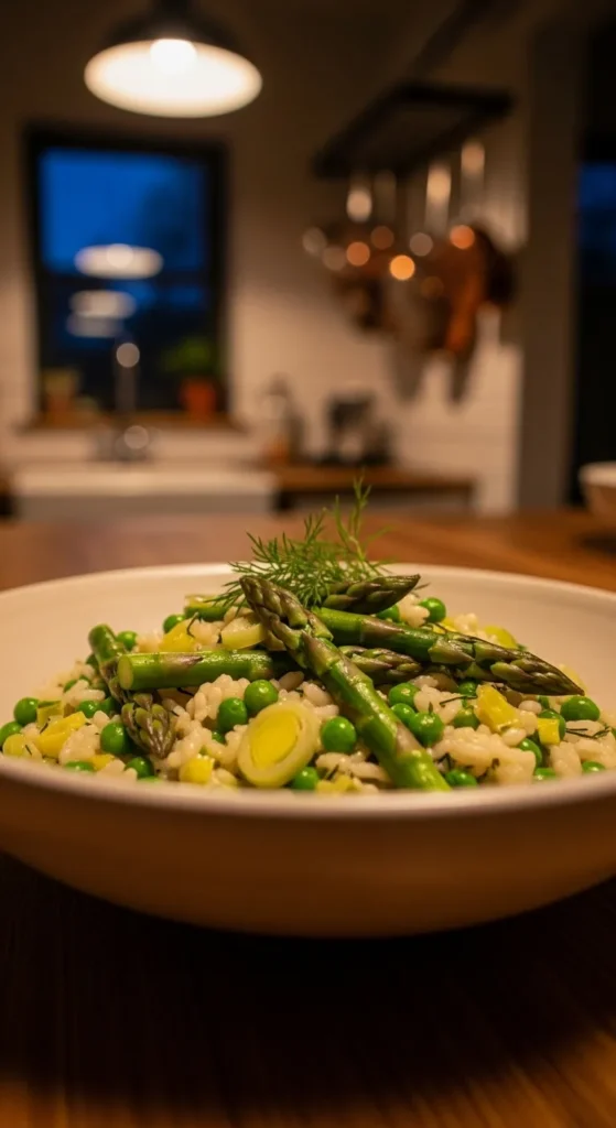 Spring Risotto with Vegetables