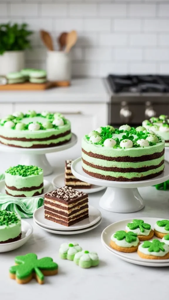 St Patrick’s Day No-Bake Desserts