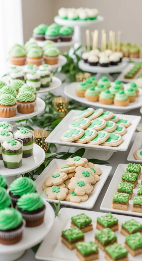 St Patrick’s Day Party Desserts