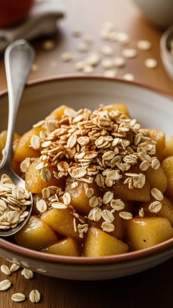 Stewed Apples with Oats