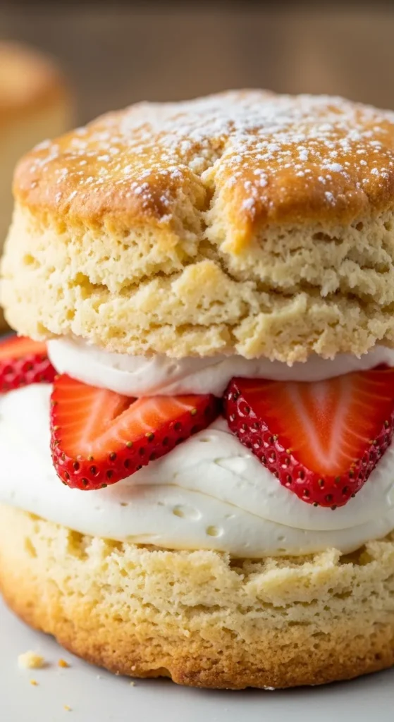 Strawberry Shortcake Biscuits