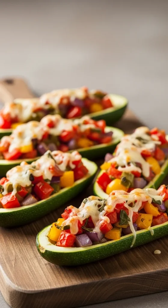 Stuffed Zucchini Boats