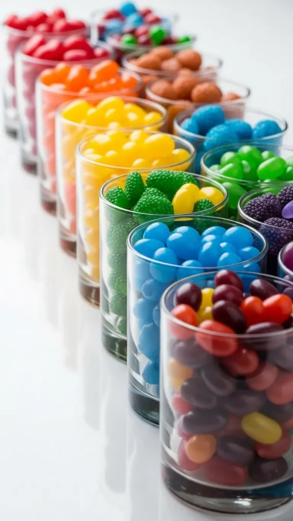 Sweet Color Sort Candy Cups