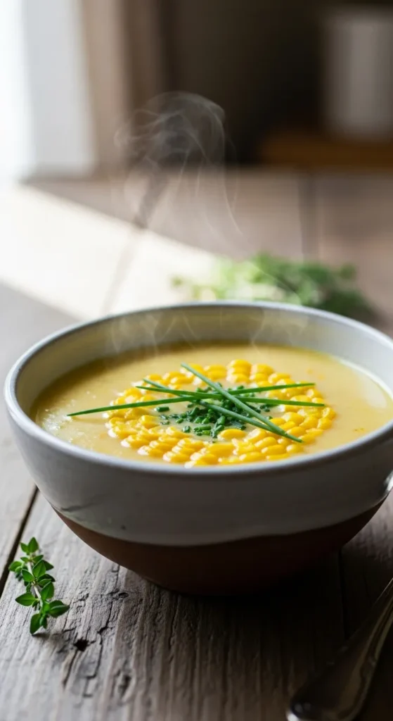 Sweet Corn Chowder Lite