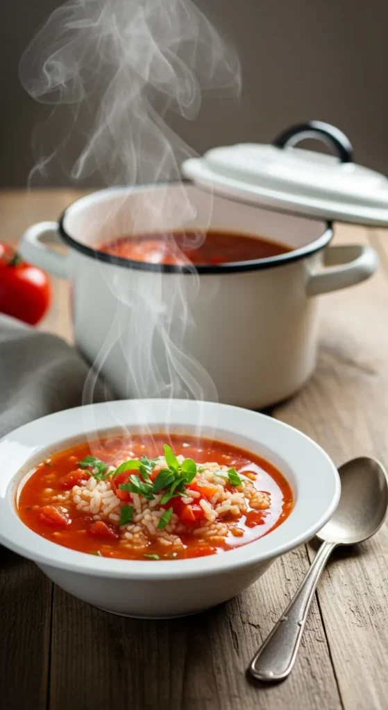 Tomato Rice Cozy Pot