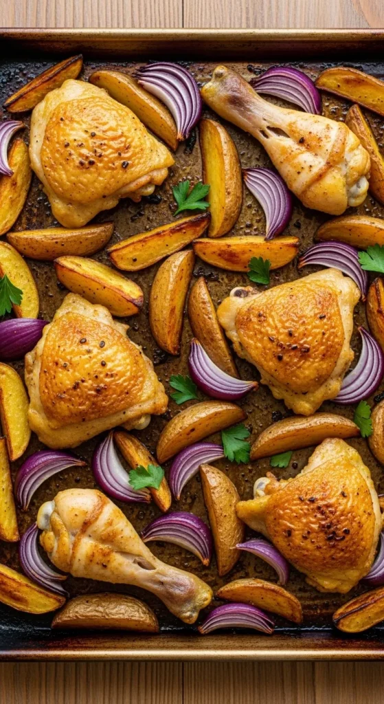 Turmeric Chicken with Potatoes