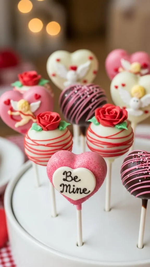 Valentine Cake Pops