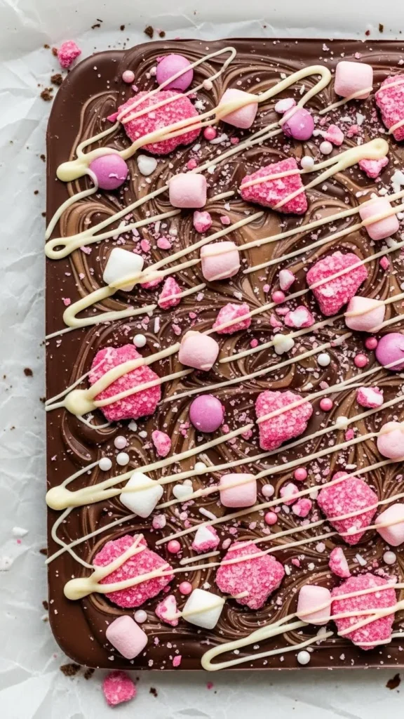 Valentine Chocolate Bark