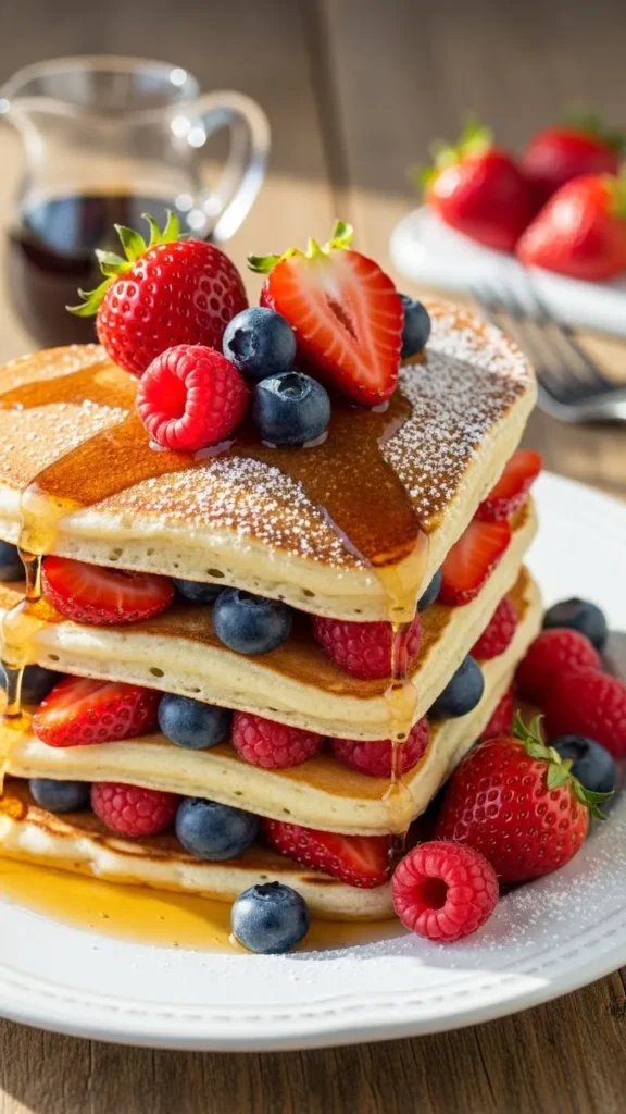 Valentine Pancake Bites