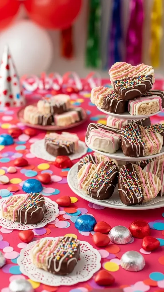 Valentine Rice Krispie Treats