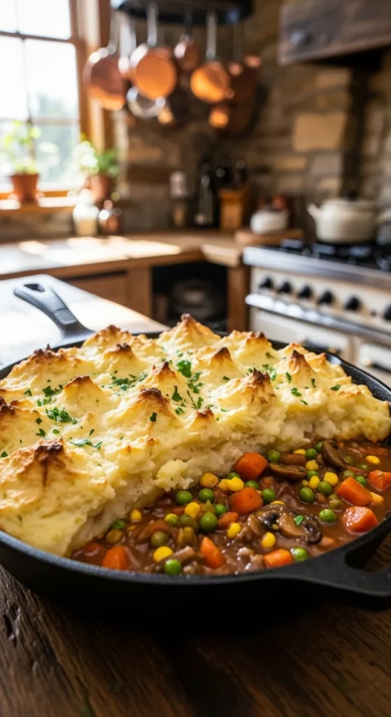 Vegetable Shepherd-Style Skillet