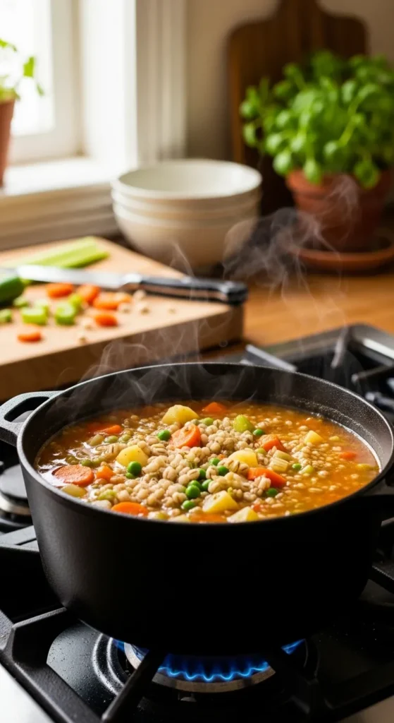 Vegetable and Barley Soup